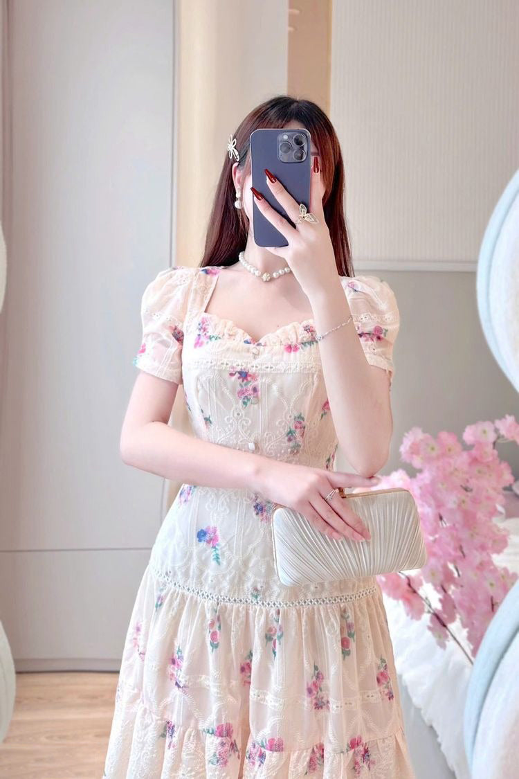 Floral Grace Lace Dress DS6037